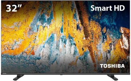 Toshiba Smart TV 32 Polegadas HD LED 32V35L com WiFi, Dolby Audio, VIDAA, 60 Hz e Espelhamento de Tela - Imagem 2