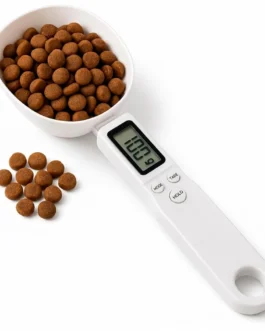 Colher Medidora Balança Digital Eletrônica Dosador de Precisão Tela LCD Para Cozinha Temperos Dietas Ração de Pets Suplementos Com Capacidade de Pesagem de Até 500g com função tara