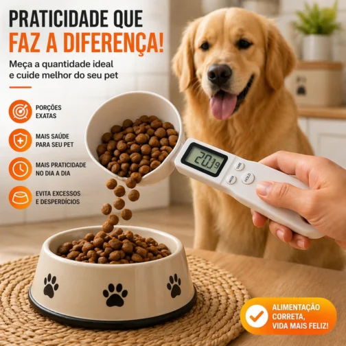 Colher Medidora Balança Digital Eletrônica Dosador de Precisão Tela LCD Para Cozinha Temperos Dietas Ração de Pets Suplementos Com Capacidade de Pesagem de Até 500g com função tara - Imagem 6