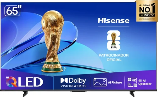 Hisense Smart TV UHD 4K HI-QLED 65" Polegadas 65Q6QV - Imagem 2