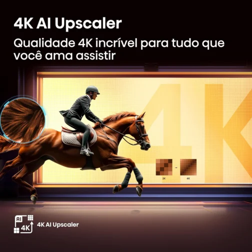 Hisense Smart TV UHD 4K HI-QLED 65" Polegadas 65Q6QV - Imagem 9