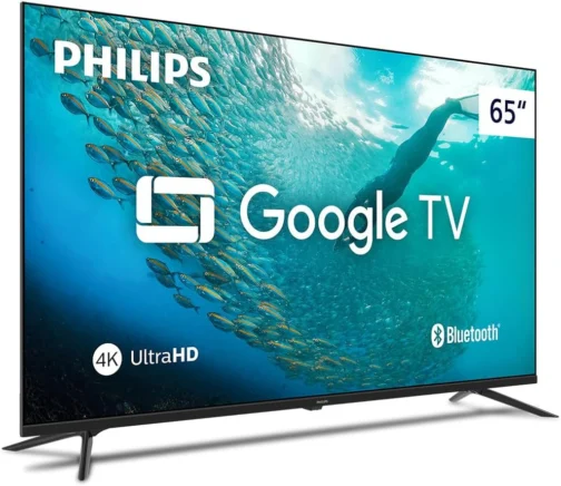 PHILIPS, Smart TV, 65'' 4K UHD, 65PUG7019/78, Google TV, Comando de Voz, HDR - Imagem 3