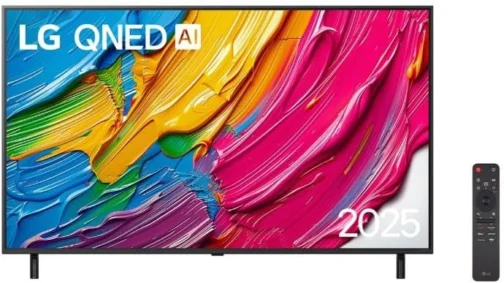 Smart TV 4K 55" LG QNED 55QNED80 Processador α7 AI Ger8 Super Slim Design Local Dimming Alexa Integrado WebOS 25 - Imagem 2