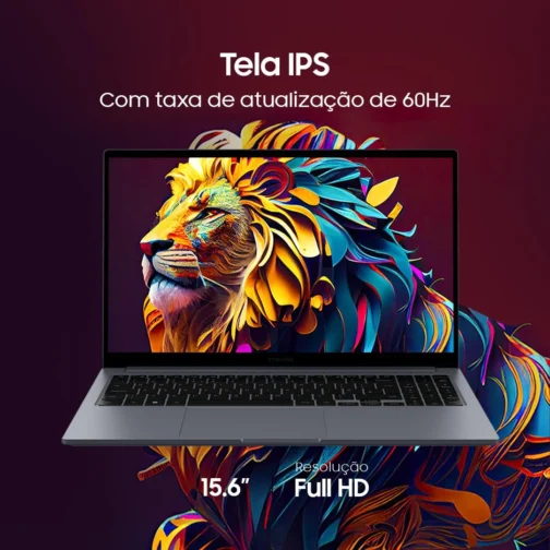 Samsung Galaxy Book4 Intel® Core™ i7-1355U, Windows 11 Home, 16GB, 512GB SSD, Iris Xe, 15.6'' Full HD LED, 1.55kg*. - Imagem 8