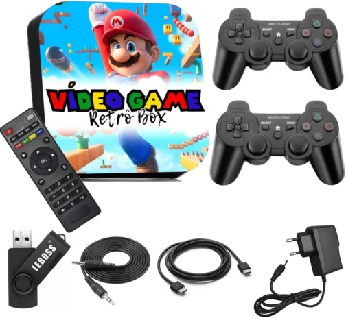 Video Game Retro Box 150.000 Jogos + 2 Controles Sem Fio (Nova Versão) - Imagem 2