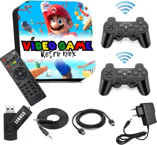Video Game Retro Box 150.000 Jogos + 2 Controles Sem Fio (Nova Versão) - Imagem 7