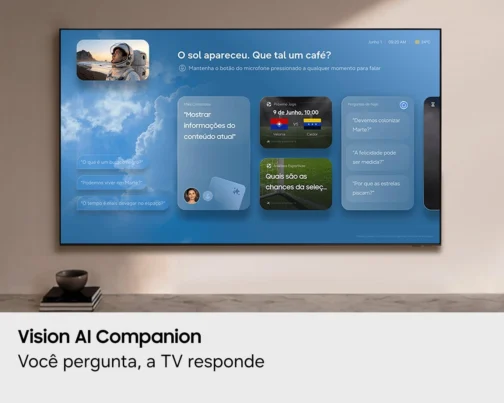 Samsung Smart TV 70" Crystal UHD 4K U8000H 2026 - Imagem 4