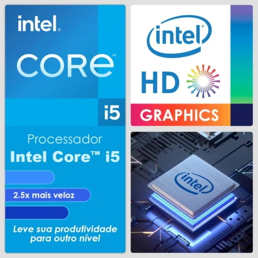 Computador Gamer Pc Completo Intel Core i5 8GB SSD 512GB Kit Gamer RGB Com Headset Monitor 20" Strong Tech - Imagem 8