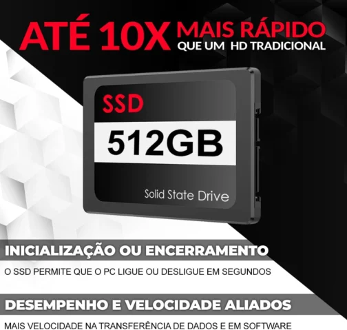 Computador Gamer Pc Completo Intel Core i5 8GB SSD 512GB Kit Gamer RGB Com Headset Monitor 20" Strong Tech - Imagem 10