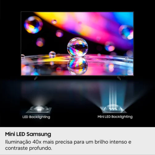 Samsung Smart TV 75" MiniLED 4K M75H 2026, Vision AI Companion, Modo Futebol, Xbox Cloud Gaming, Canais Gratuitos, 7 Anos de Atualização - Imagem 5