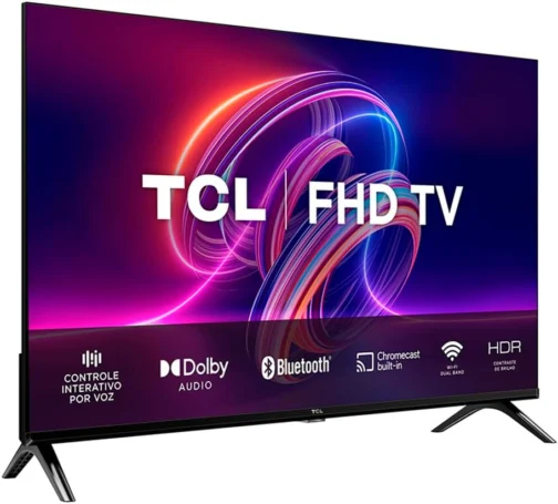 Smart TV TCL 40 Polegadas LED Full HD S5400A Android TV WiFi Bluetooth Google Assistente 40S5400A - Imagem 4
