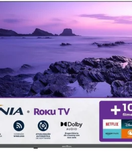 TV Smart TV 50” Britânia Roku TV LED Dolby Audio BTV50VA4REGB