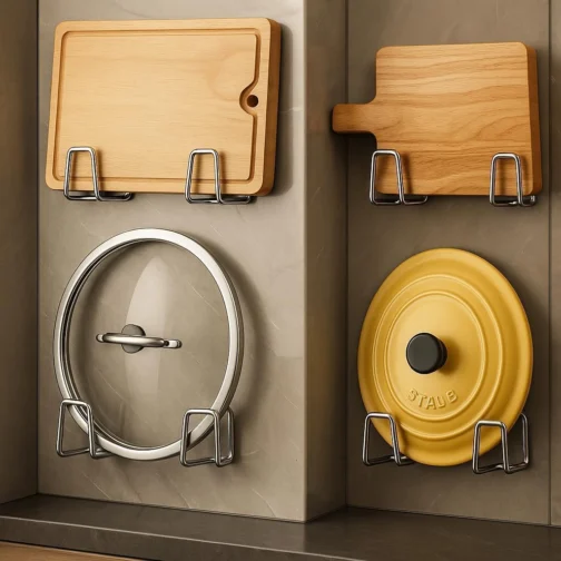 Kit 2 Porta Esponjas Pia Cozinha em Aço Inox Adesivo Organizador Pia (2 un) - Imagem 8