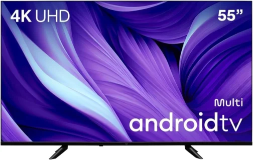 Smart TV DLED 55 4K Multi Android 11 4HDMI 3USB Wi-fi - TL061M - Imagem 2