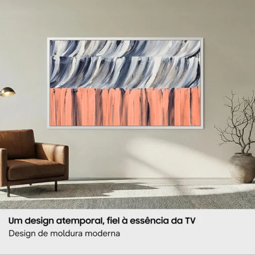 Samsung Vision AI TV 55" The Frame 4K LS03H - Imagem 4