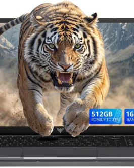 KAIGERR Laptop para jogos, laptop com AMD Ryzen 3 4300U (até 3,7 GHz), SSD DDR4 de 16 GB de 512 GB, laptop Wind 11 de 16 polegadas, tela FHD 1920P, WiFi 6, USB3.2, Tipo_C