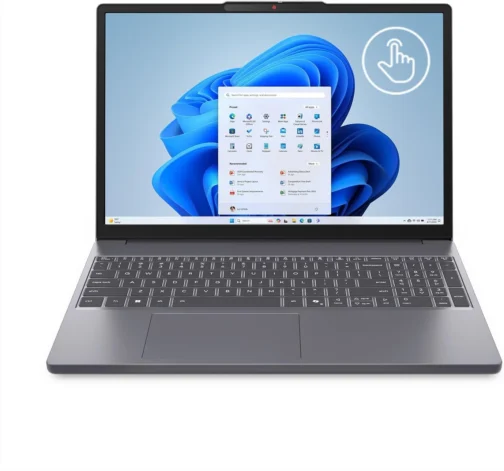 Notebook Lenovo IdeaPad Slim 3 15.3" Touch Screen - Luna Grey - Intel Core i5-13420H, 8GB RAM, 512GB SSD, Windows 11 - Imagem 2