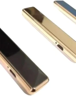 Isqueiro Elétrico Eletrônico USB Recarregável Preto