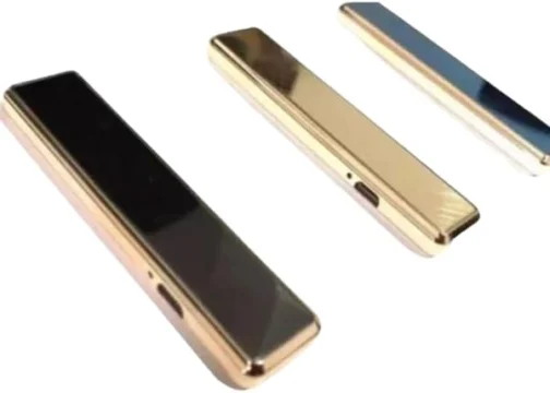 Isqueiro Elétrico Eletrônico USB Recarregável Preto - Imagem 2