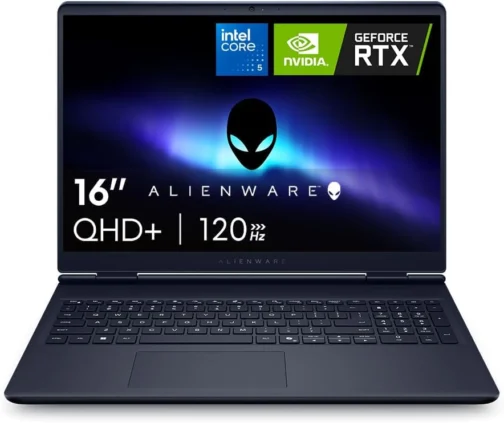Notebook Gamer Dell Alienware 16 Aurora AC16250 AC16-C5210H-U5 16" WQXGA Intel Core5 8GB 512GBSSD NVIDIA RTX3050 Linux - Imagem 2
