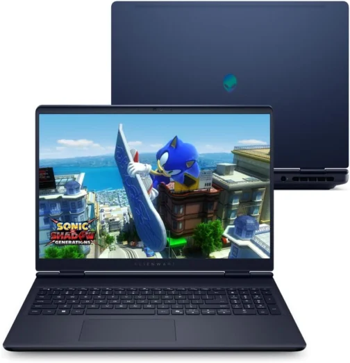 Notebook Gamer Dell Alienware 16 Aurora AC16250 AC16-C5210H-U5 16" WQXGA Intel Core5 8GB 512GBSSD NVIDIA RTX3050 Linux - Imagem 7