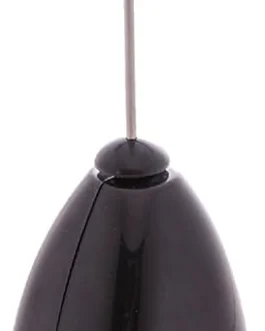 LYOR – Mini Mixer Misturador Elétrico para Bebidas – Inox e Plástico Preto – Eficiente e Compacto para Batidas e Misturas Rápidas