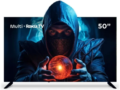 Smart TV 50" Roku Multi 4K Compatível com Alexa e Google Home - TL059M - Imagem 2