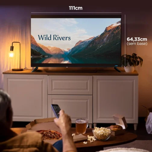 Smart TV 50" Roku Multi 4K Compatível com Alexa e Google Home - TL059M - Imagem 3