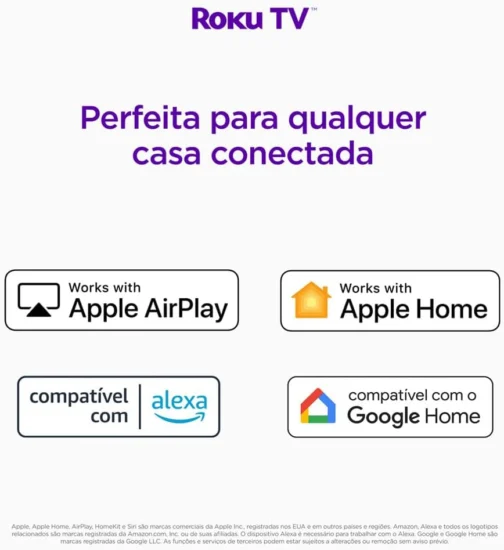 Smart TV 50" Roku Multi 4K Compatível com Alexa e Google Home - TL059M - Imagem 8