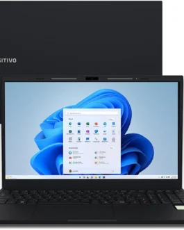 Notebook Positivo Vision R15M AMD® Ryzen 5-5625U Windows 11 Home 16GB 512GB SSD Wi-Fi 6 15” Full HD IPS Minitela – Preto