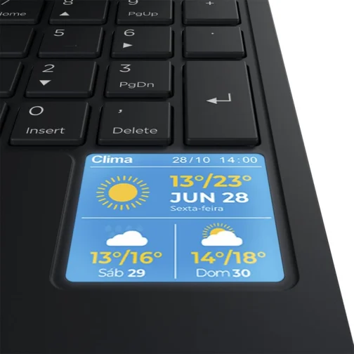 Notebook Positivo Vision R15M AMD® Ryzen 5-5625U Windows 11 Home 16GB 512GB SSD Wi-Fi 6 15” Full HD IPS Minitela - Preto - Imagem 4