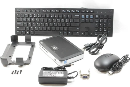 Dell Mini Desktop Wyse 8JD4W 3020, 2 GB de RAM, 4 GB de flash, preto/branco - Imagem 7