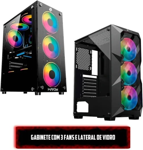 Pc Gamer Computador Cpu Ryzen 7 5700G / SSD 1TB M.2 NVMe / 32gb Memória Ram Ddr4 / Windows 11 Pro - Imagem 4