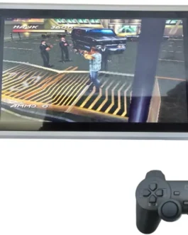 Console Portátil Retrô M22 Pro, Tela IPS 5 Polegadas, 64GB, Controle Sem Fio 2.4G, HDMI, Bateria 3000mAh
