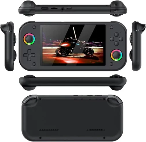 Console Portátil Retrô M22 Pro, Tela IPS 5 Polegadas, 64GB, Controle Sem Fio 2.4G, HDMI, Bateria 3000mAh - Imagem 6