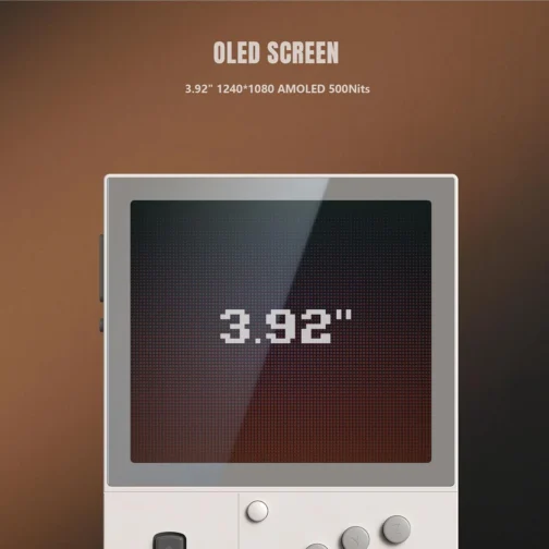 Retroid Pocket Classic Retro Handheld Game Console, 3.92" OLED Touchscreen, Portable Android Gaming Handheld with 6+128GB, 5000mah Battery, Android 14, WiFi 5 Classic Games Console - Imagem 4