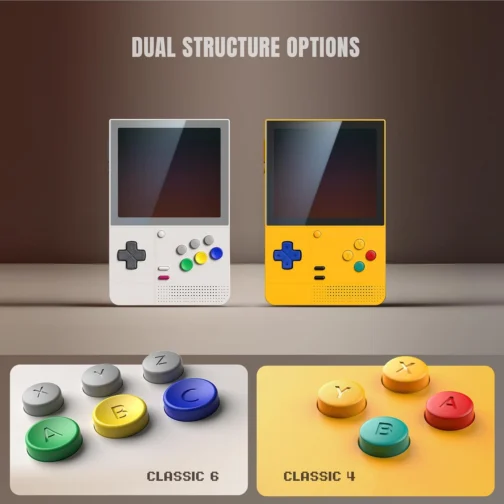 Retroid Pocket Classic Retro Handheld Game Console, 3.92" OLED Touchscreen, Portable Android Gaming Handheld with 6+128GB, 5000mah Battery, Android 14, WiFi 5 Classic Games Console - Imagem 8
