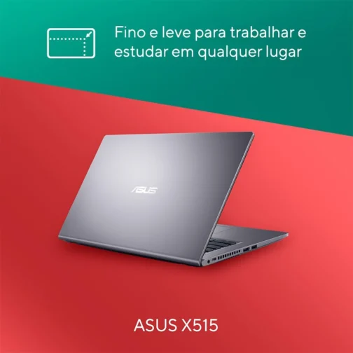 Notebook ASUS Intel Celeren Dual Core, 4 GB, 128 GB SSD, W11 Home, 15,60" LED, Slate Grey - X515KA-BR329WS - Imagem 6