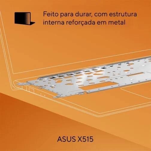 Notebook ASUS Intel Celeren Dual Core, 4 GB, 128 GB SSD, W11 Home, 15,60" LED, Slate Grey - X515KA-BR329WS - Imagem 7