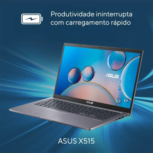 Notebook ASUS Intel Celeren Dual Core, 4 GB, 128 GB SSD, W11 Home, 15,60" LED, Slate Grey - X515KA-BR329WS - Imagem 8