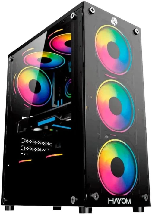 PC Gamer Intel Core i7 4790, 16GB RAM, NVME M.2 500GB, NVIDIA GeForce GTX 1650 4GB, Gabinete com 3 Fans RGB - Imagem 2