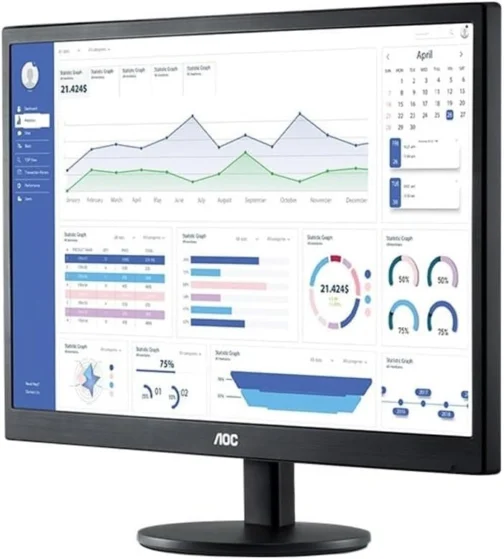 Monitor Aoc 18.5" Led Vga e Hdmi - Imagem 4