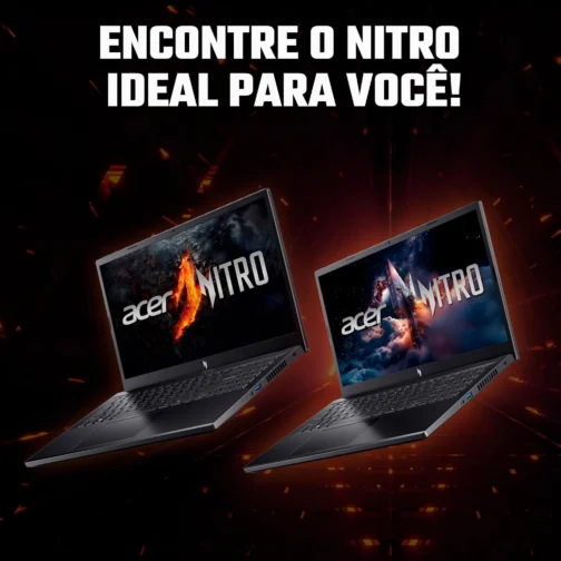Notebook Gamer Acer Nitro V15 ANV15-52-52VN Intel® Core™ i5-13420H 13ªG 512 GB SSD 16 GB RAM RTX 4060 15.6” - Imagem 8