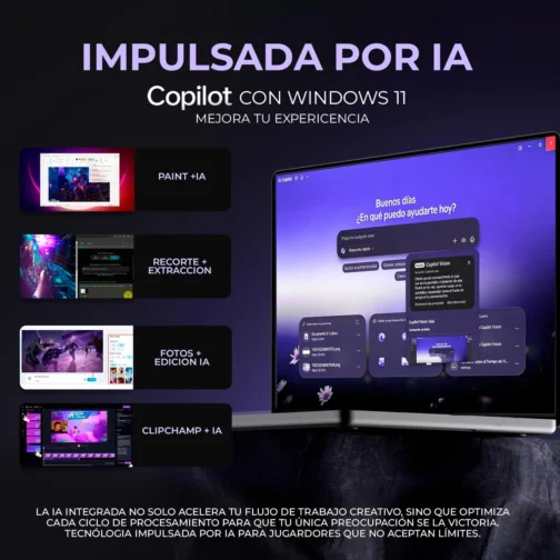 Lenovo LOQ Laptop para jogos Full HD de 15,6 polegadas, AMD Ryzen 5 7235HS, 16 GB de memória, NVIDIA GeForce RTX 4050, SSD de 512 GB, cinza Luna - Imagem 10