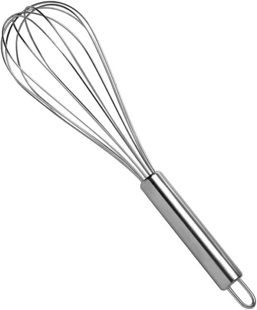 Mimo Style Batedor de Ovos e Massas Fouet, Inteiramente em Aço Inoxidável, Excelente Durabilidade e Belo Design, Útil Para Diversas Receitas Como Massas de Bolo, Tortas, Pães, Cremes, Claras em Neve - Imagem 7