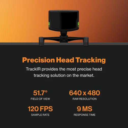 TrackIr 5 Optical Head Tracking System Bundle + Track Clip PRO - Imagem 3