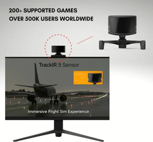 TrackIr 5 Optical Head Tracking System Bundle + Track Clip PRO - Imagem 6