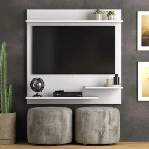Painel Televisão Até 32 polegadas Smart Plus Alto Brilho MADRI (branco) - Imagem 3