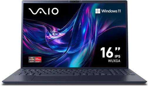 Notebook VAIO FE16 AMD Ryzen 5-5625U Windows 11 Home 32GB RAM 512GB SSD Wi-Fi 6 Tela 16'' IPS WUXGA Antirreflexo - Cinza Grafite - VJFE69F11X-B1011H - Permite upgrade de memória RAM e SSD - Imagem 3