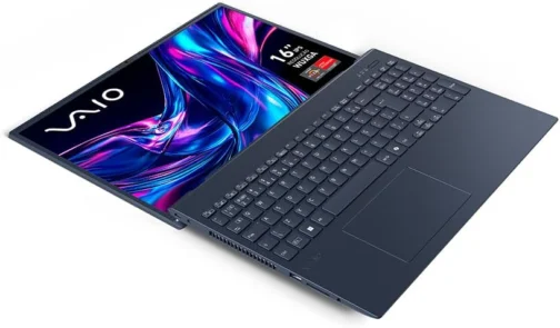 Notebook VAIO FE16 AMD Ryzen 5-5625U Windows 11 Home 32GB RAM 512GB SSD Wi-Fi 6 Tela 16'' IPS WUXGA Antirreflexo - Cinza Grafite - VJFE69F11X-B1011H - Permite upgrade de memória RAM e SSD - Imagem 6